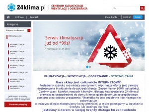 Sprzedaż online klimatyzatorów typu split