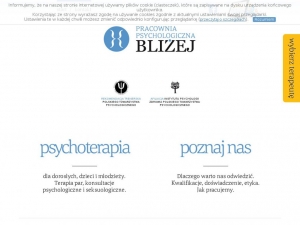 Bliżej - profesjonalna pracownia psychologiczna.